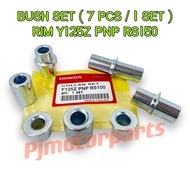 RSX150 RS150 (PNP) Modified Modify Sport Rim Bush Collar Set & Bearing  (For Modify Rim Y125Z 125Z K