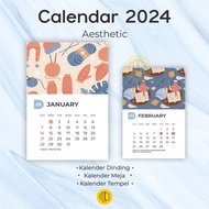 2024 Calendar AESTHETIC COZY MOTIF/Desk Calendar/Wall Calendar/2024 Calendar/2024 Calendar | Aesthetic CALENDAR Desk CALENDAR/2024 CALENDAR/AESTHETIC WALL CALENDAR/AESTHETIC WALL CALENDAR 2024 V.2/AESTHETIC POSTER CALENDAR
