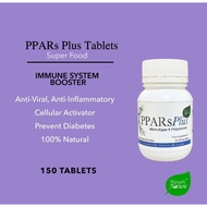 SimplyNature PPARs Plus Tablets 150, Fortified with Resveratrol,100%natural PPARs by SimplyNature