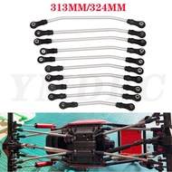 rc crawler axial 1:10 metal link 10pcs for wb 313mm/324mm