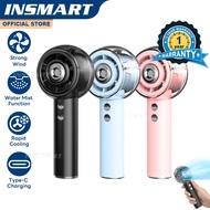INSMART Multi-function Handheld Spray High-Speed ​​Fan with Large Water Tank, Four-speed Adjustment