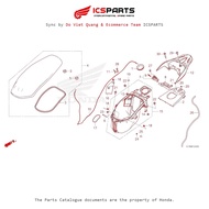 Saddle - Storage Trunk (F-24-A) HONDA Sh Mode (July/205+) Parts Catalogue