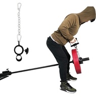 T BAR ROW Chain Link T-bar Row Ring Olympic Back Workout Fitness Weight Lifting Diet Home Gym Power
