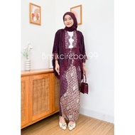 AYANA LACE BOLERO CAPE CROP TOP