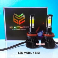 Bzl 4-Sided Car Led Lights H4 H11 H8 H9 H16 Hir2 Hb3 Hb4 H1 H7
