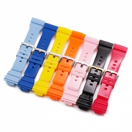 Fashion Durable Silicone WatchBand For Casio BABY-G BA-110 BA-112 BA111 BA110 Solid Color Sport Strap Replacement Bracelet Band