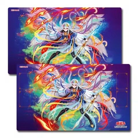 Yugioh Artmage Non Finito Play Mat Yu-Gi-Oh! TCG OCG Trading Card Games Mat Duel Plate Rubber Card M