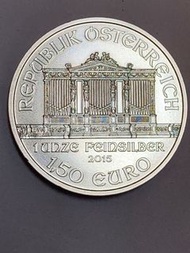 （銀幣）2015年 奧地利維也納愛樂團.999銀幣1盎司