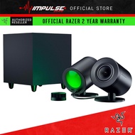 Razer Nommo V2 Pro Full-Range 2.1 PC Gaming Speakers with Wireless Subwoofer #RZ05-04740100-R3G1