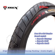 HITAM Bmx 20 x 3.0 Trex Jumbo Black Bike Tires Nylon Fat Bike Tires