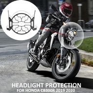 Motorcycle Headlight Protector Grille Guard Cover Protection Bracket Headlamp Mesh Grille FOR HONDA 