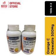 Vitahealth Orange C 500mg Chewable 2X100s