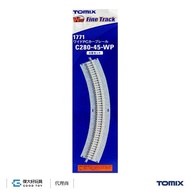 TOMIX 1771 Wide Road Base PC Curved Track C280-45-WP (F) (4 In)