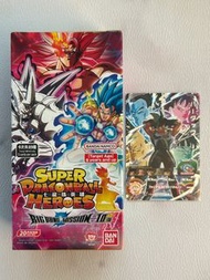 七龍珠英雄卡 SDBH BMT10 原盒 紀念卡 巴達克