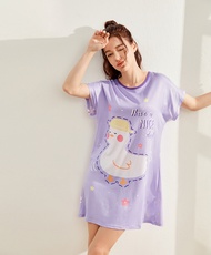 Young Hearts Young Curves Have A Nice Day Sleep Dress C01-P01241