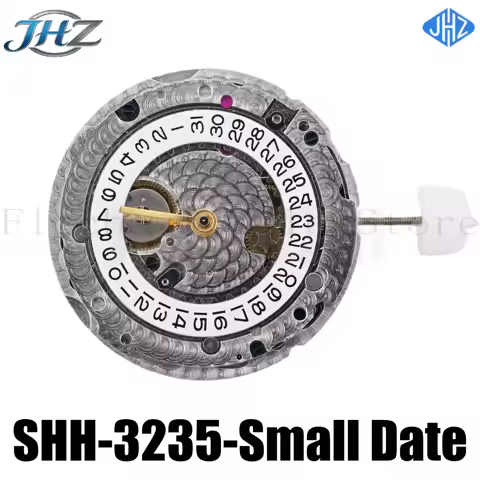 JHZ for Newest Clone Version 3235 Automatic Mechanical Movement Brand New Mod with Series Number Blu