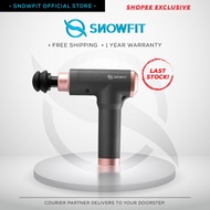 [SHOPEE EXCLUSIVE] SNOWFIT Turbo Portable Muscle Massage Gun Percussive High Frequency Vibration