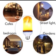 9w 9 watt LED flame lamp, fire flame lamp, 9 watt LED flame interior decoration lamp