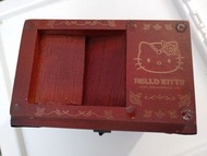 vintage Hello Kitty wooden box for decoration 懷舊木錢箱小櫃桶裝飾