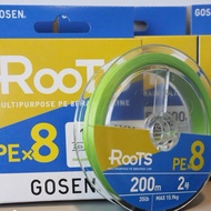 Gosen Roots PE 8X Braided Line Fishing Line Made In Japan