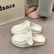EVA V262  Wallabee Loafer Style Easy On-and-Off Slippers Muller Mules Shoes Kasut Perempuan Wanita M