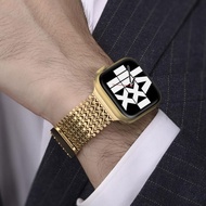 สายแม่เหล็กหรูหราสำหรับ Apple Watch Ultra 2 Series 10 46 มม.42 มม.44 มม.40 มม.45 มม.41 มม.49 มม.สร้อ