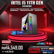 BRANDNEW System Unit CPU INPLAY Lite X50 Casing-Intel Core i5 11400 2.6ghz-8gb DDR4 256gb SSD(11th g