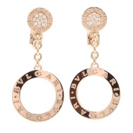 【二手】BVLGARI(Bulgari) 耳環，寶格麗 (Bulgari) 密鑲鑽石耳環 343402，K18PG（玫瑰金），鑽石，寶格麗 (Bulgari) 密鑲鑽石耳環