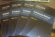【 Kaplan 】2025 FRM การสอบเตรียมบันทึก Schweser + Quichsheet PART I/part II