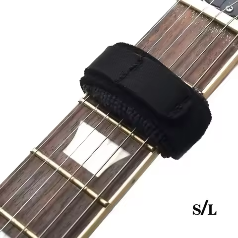 Guitar Fret Strings Mute Noise Damper Mute Wraps Black Guitar Beam Tape for Guitars Bass and Ukulele