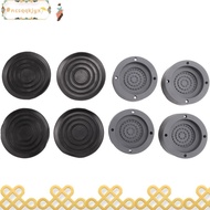 4 Pcs/Set Anti-Vibration Pads Rubber Noise Reduction Vibration Anti-Walk Foot Mount for Washer and Dryer Adjustable Height Washing Machine Mat (Gray) ncsqqkjyx