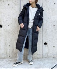 The North Face Go Free Down Coat 韓版北面戶外輕量防水保暖連帽羽絨長服