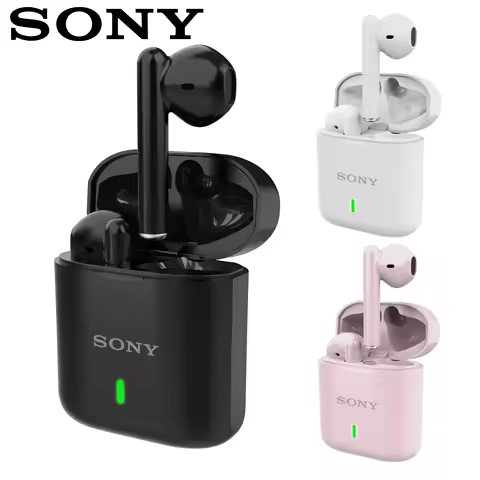 Original SONY V77 TWS Bluetooth Headset HiFI Stereo Game Earphone Wireless Sport Earbuds With Mic