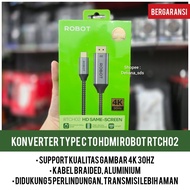 Robot RTCH02 Type C to HDMI Converter Cable 1 Year Official Warranty HDMI Type C Cable HDMI Type C C