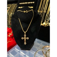 10k gold Cross Necklace