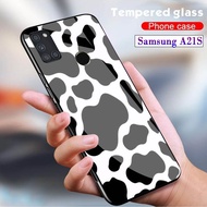 SAMSUNG A21S - SoftCase Glass Kaca - [ A62 ] - Pelindung Handphone Hp SAMSUNG A21S - Casing Hp SAMSU