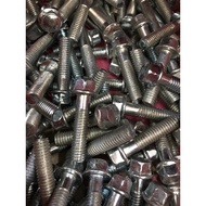 [1 PCS] FB 10 BOLT 2 CM LENGTH LOSPACK FB BOLT M6X20MM FLANGE BOLT 10 THREAD KEY 8