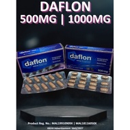 Daflon 500mg / 1000mg - Hemorrhoids Piles Varicose Vein (Ubat Buasir) Sakit Urat Acute Original 痔疮