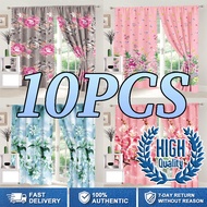 10PCS Door Curtain 100*210cm Butterfly Curtain For Window Kurtina Window Curtain