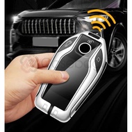 Sale! Bmw X7 Series G07 xDrive40i M Sport LCI - Alloy Leather Case Car Key Cover 3A