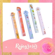 Rosegold - S6069 Cute Ruler 15 Cm Funny Character Plastic Ruler/ School Office Ruler/ Cute Patterned