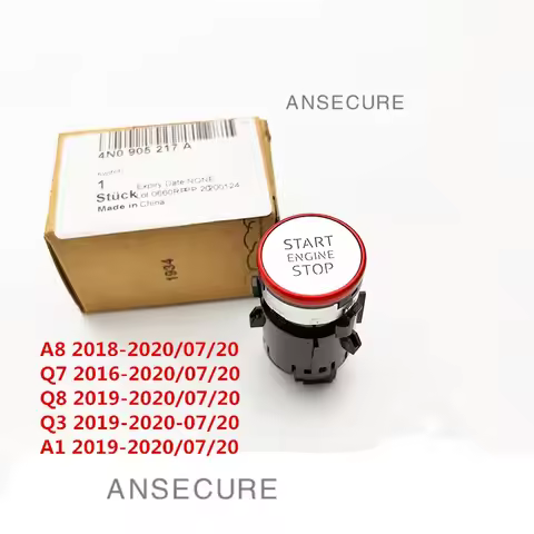 OEM Engine Start Stop Switch Push Button For Audi Q8 A8 Q7 Q3 A1 4N0905217A 4N0 905 217 A