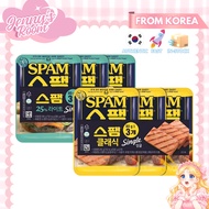 [SPAM] Single-Type Luncheon Meat Pouch – 80g x 3pcs | Classic, Light & Chicken Breast | Ships from K
