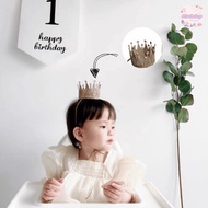 HBD kids Baby Crown For Birthday Use Children