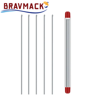 5/10 Chiếc Nhanh Giun Đất Móc Kim Rỗng Thép Không Gỉ Dụng Cụ Câu Cá Không Thoát Mồi Giun Khoan Để Câ