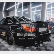 On sale For BMW 5 Series E60 M5 Black Spoiler 2004-2009 Car Rear Trunk Wing Boot Lip ABS Carbon Fibe
