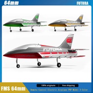 Pesawat Rc 64mm Model Pesawat Rc Futura Culvert Alat Kawalan Jauh Pesawat Elektrik Pnp Hadiah Mainan