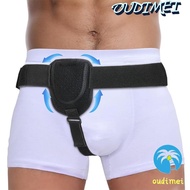 OUDIMEI Hernia Truss Belt, Adjustable Breathable Groin Support Belt, Inguinal Support Recovery Strap