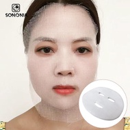 [SONONIA] 100x Facial Gauze Mask Facial Paper Sheet Gauze Skin Care Pre Cut Gauze Pad Breathable Cot