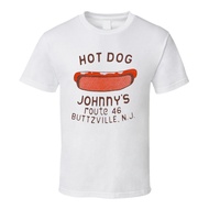 80S 90S Hot Dog Johnny'S Buttzville New Jersey T Shirt